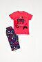 Oeko-Tex ®   100% Cotton Playstation Patterned Short Sleeve Capri Boys' Pajama Set