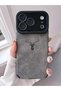 iPhone 17 Pro Compatible Premium Suede Textured Case with Deer Pattern and Camera Protection
