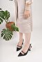 Özma 447 Black Heeled Women's Stiletto - 3