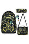 Champions Top Patterned Triple Boys' Primary School School Bag Set (Bag Thermal Lunch Bag Pen Holder) - 3