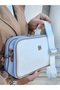 Original Justpolo 5 Compartment White Bag Wallet Set Shoulder and Crossbody Bag - 6