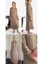 Women's Organic Cotton Long Shirt Dress Kimono - 3
