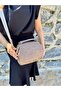 Women's New Season Soft Leather Shawl Detailed Adjustable Strap Stylish Hand and Shoulder Bag Shopper - 6
