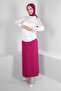 BELTED STRAIGHT CUT SKIRT 60408 - 2