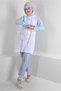 POTTYCARE PATTERNED HOODED BUTTONED TUNIC 43678 - 2