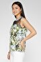 Woman Crew Neck Floral Print Tank Top, Multicolor - 3