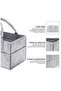 Baby Diaper Caddy Organizer with Compartments,Foldable Felt,Grey - 5