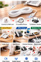 كابل تمديد خط الهاتف الأرضي CableConv بطول 10 أمتار، كابل مسطح RJ11 - 2