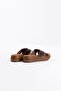 Bitter brown genuine leather slippers tr31my54l - 6