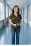 Nurse Uniform Top Uitralycra Spaniard -Doctor Nurse Uniform Top Scrubs Uniform Surgical Top- Slim Fit - 2