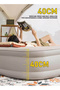Single Height Inflatable Air Mattress with Built-In Pump - 5