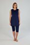 Women's Japone Sleeve Plain Tights Dress Swimsuit