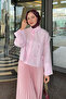 Floral Detailed Shirt 81019 - Pink - 3