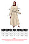 High Waist Belted Long Dress 0048 - Emerald Green - 4