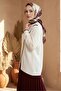 White Asymmetric Cut Knitwear Sweater 1194 - 4