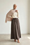 Elastic Waist Tansel Skirt - Lvr002 - 4