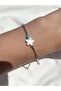 Women's Silver Color Star Design Bracelet