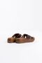 Bitter brown genuine leather slippers tr31my54l - 6