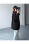 Bambu Oversize Siyah Gomlek - 4