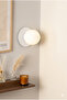 White Body ✨   White Glop Cam Chiaro Forte Sconce Wall Lamp Metal Body Modern Sconce Wall Lamp ✨   Wall Sconce Modern Sconce Glass Sconce Decorative Sconce E-27 Sconce with Base Living Room Sconce Metal Sconce - 2