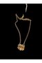 Steel Necklace with Pearl and Sea Shell Figure - 4