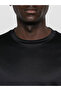 Men's Short Sleeve Crew Neck Relaxed Fit Navy Blue T-Shirt - 3