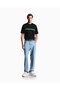 Men's Regular Fit Soft Textured Embossed Cotton Round Neck Short Sleeve Black T-Shirt - 2