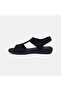 Women's Black Desacomfort Nubuck Leather Sandals - 4