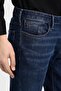 Men's Regular Waist Slim Fit Narrow Leg Blue1 Jeans - 4