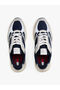 Men's High Comfortable Sole Breathable Mesh Detailed Navy Blue-White Sneaker - 3