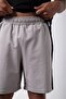 Born Again Pocketed Elastic Waist Mini Shorts Light Gray - 4