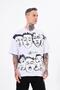 Men's Macstar Heads Oversize T-Shirt White