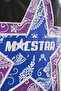 تي شيرت رجالي كبير الحجم مطبوع عليه Macstar Flame باللون الرمادي الفضائي - 4