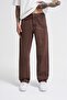 Men's Relaxed Baggy Jean Trousers Acid Brown - 8