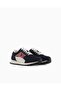 Men's Suede and Mesh Detailed Ax Logo Comfortable and High Sole Navy Blue Shoes Xux263 Xv942-U661 - 2