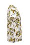 Men's Round Neck Short Sleeve Cotton Graphic Patterned White-Gold T-Shirt - 3