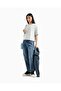 Women's Regular Fit Rhinestone Embellished 100% Cotton Crop White T-Shirt - 3