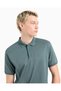 Men's Regular Fit Eagle Embroidered 100% Cotton Short Sleeve Green Polo Neck T-Shirt Em 000850   Af12955-U - 4
