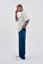 Men's Oversize Baggy Jean Dark Blue - 5