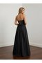 6216TAF STRAPTEZ TAFTA ELBİSE - 5