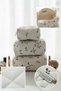 Set of 3 Floral Quilted Hand and Makeup Bags Travel Organizer Cosmetic Bag - 5