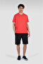 Men's Round Neck Regular Fit 100% Cotton Short Sleeve Red T-Shirt - 3