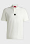 Men's Woven Polo Collar Short Sleeve Casual White Polo Collar T-Shirt - 5