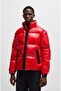 Men's Brand Logo Detailed Regular Fit Long Sleeve Red Jacket