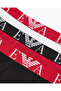 Men's Cotton Elastic Waistband with Logo 3-Piece White Boxer Set 3-Piece - 3