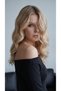 Madonna Collar Mini Dress Slim Fit Long Sleeve Elegant Cut - 4