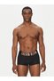 Men's Black Low Waist Boxer - 3