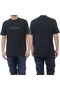 Men's Brand Logo Organic Cotton Short Sleeve Black1 T-Shirt