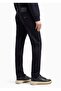 Men's Denim Navy Blue Trousers with Tiny Logo Detail on the Pocket - 2