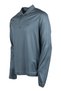Men's Polo Collar Button Closure Short Sleeve Gray Polo Collar T-Shirt - 2